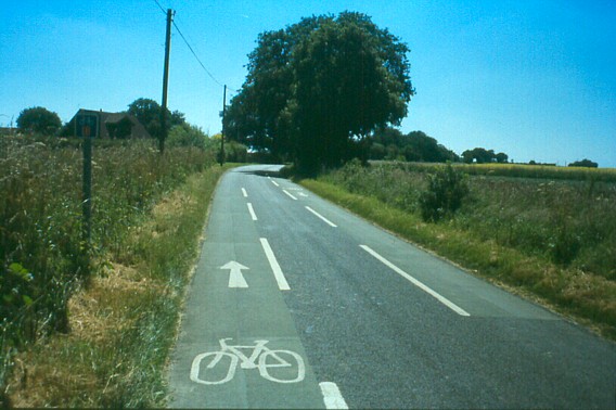 Reminder lanes in Essex