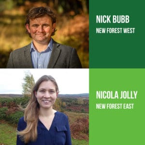 New Forest General election candidates